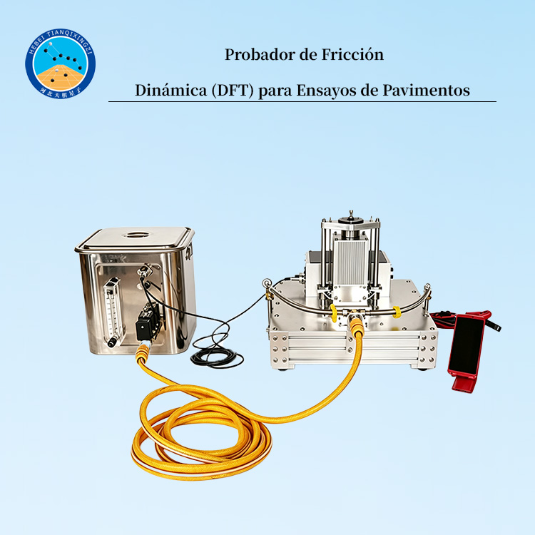 Probador de Fricción Dinámica (DFT) para Ensayos de Pavimentos