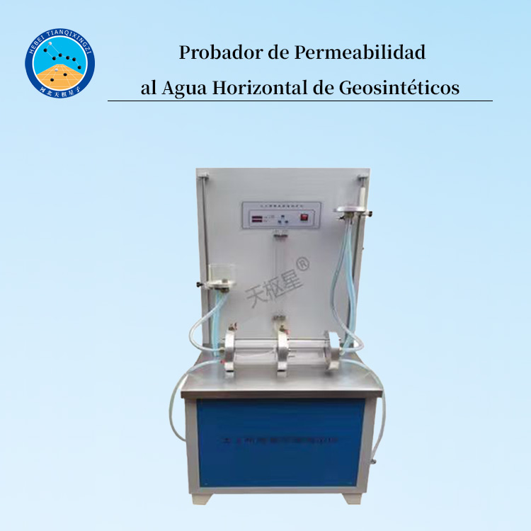 Probador de Permeabilidad al Agua Horizontal de Geosintéticos