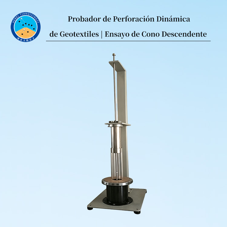 Probador de Perforación Dinámica de Geotextiles | Ensayo de Cono Descendente