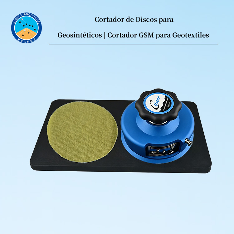 Cortador de Discos para Geosintéticos | Cortador GSM para Geotextiles