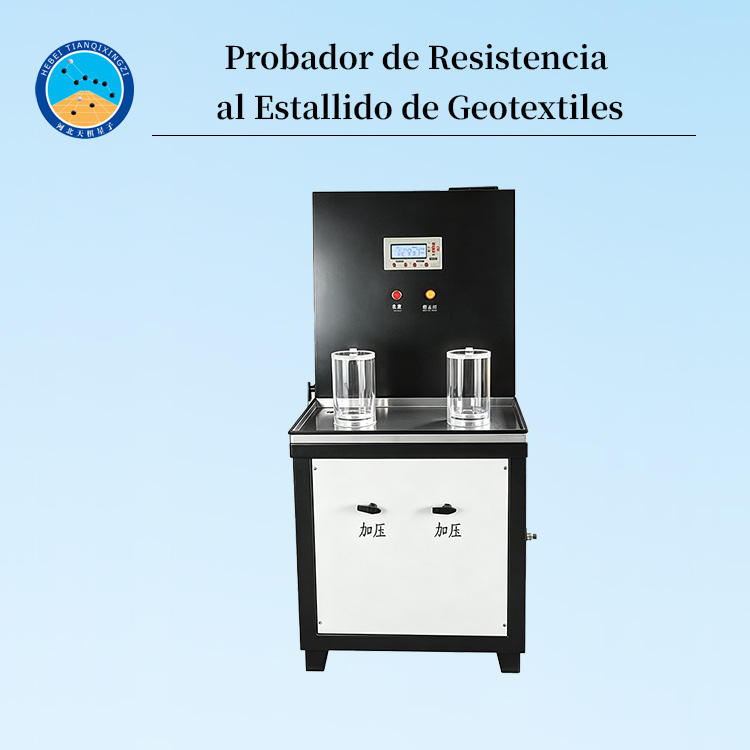 Probador de Resistencia al Estallido de Geomembranas
