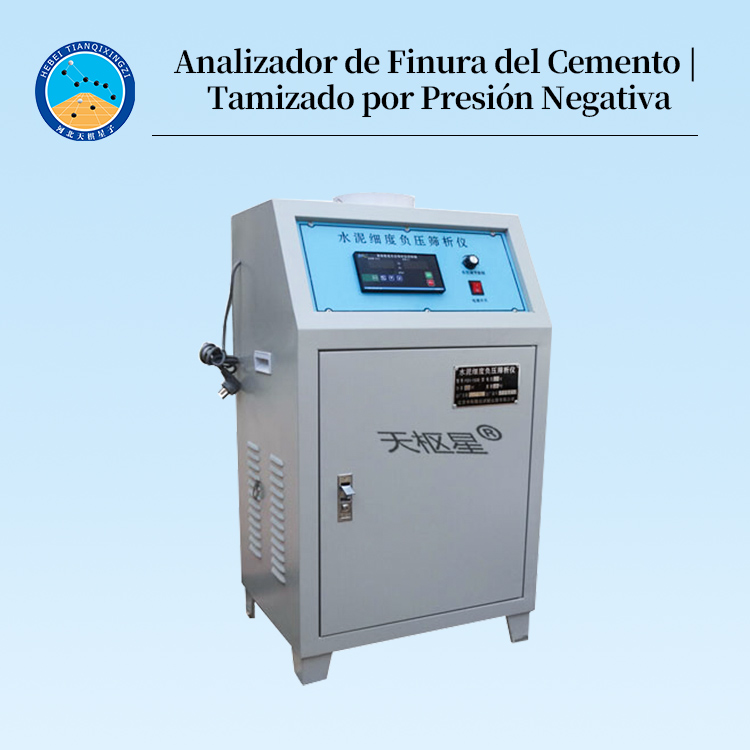Analizador de Finura del Cemento | Tamizado por Presión Negativa