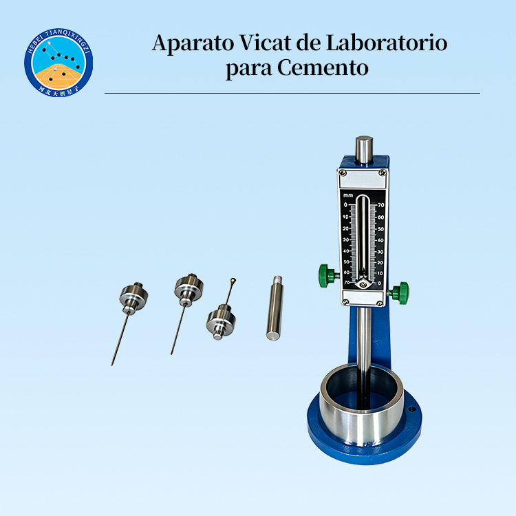 Aparato Vicat de Laboratorio para Cemento