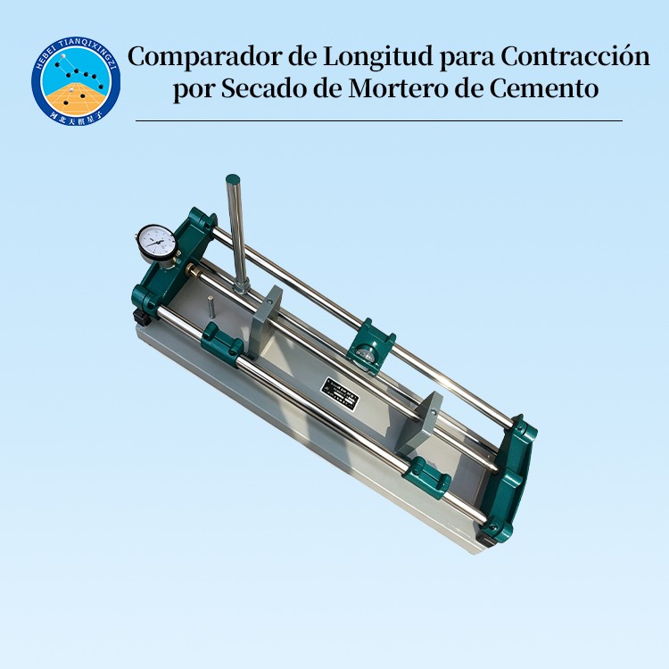 Comparador de Longitud para Contracción por Secado de Mortero de Cemento