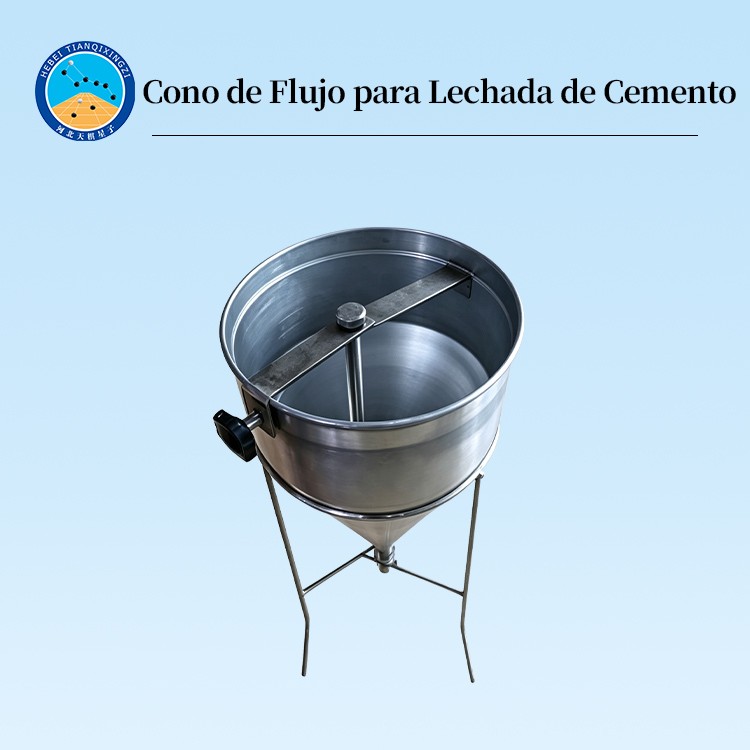 Cono de Flujo para Lechada de Cemento