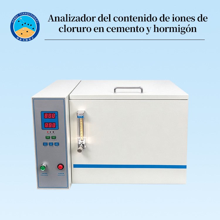 Analizador del contenido de iones de cloruro en cemento y hormigón