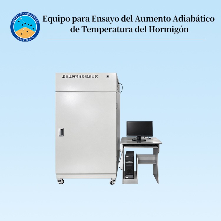 Equipo para Ensayo del Aumento Adiabático de Temperatura del Hormigón