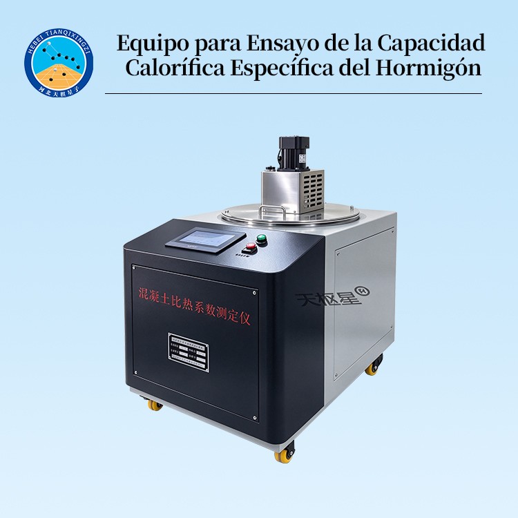 Equipo para Ensayo de la Capacidad Calorífica Específica del Hormigón