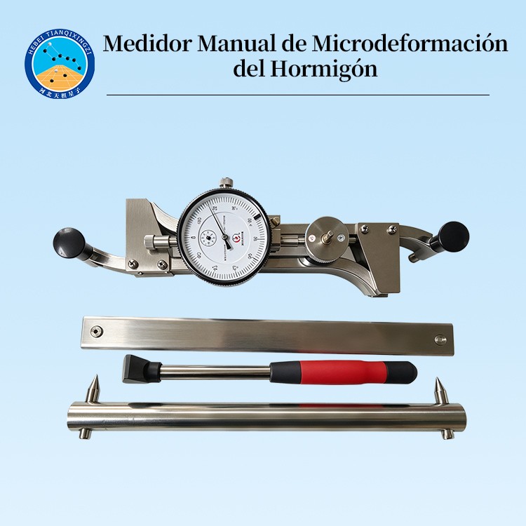 Medidor Manual de Microdeformación del Hormigón
