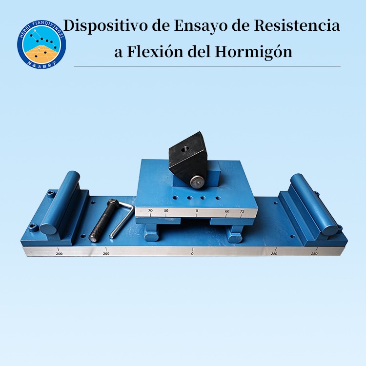 Dispositivo de Ensayo de Resistencia a Flexión del Hormigón