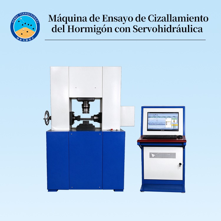 Máquina de Ensayo de Cizallamiento del Hormigón con Servohidráulica