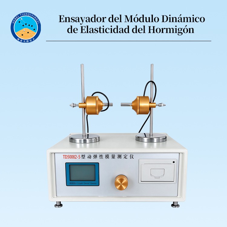 Ensayador del Módulo Dinámico de Elasticidad del Hormigón