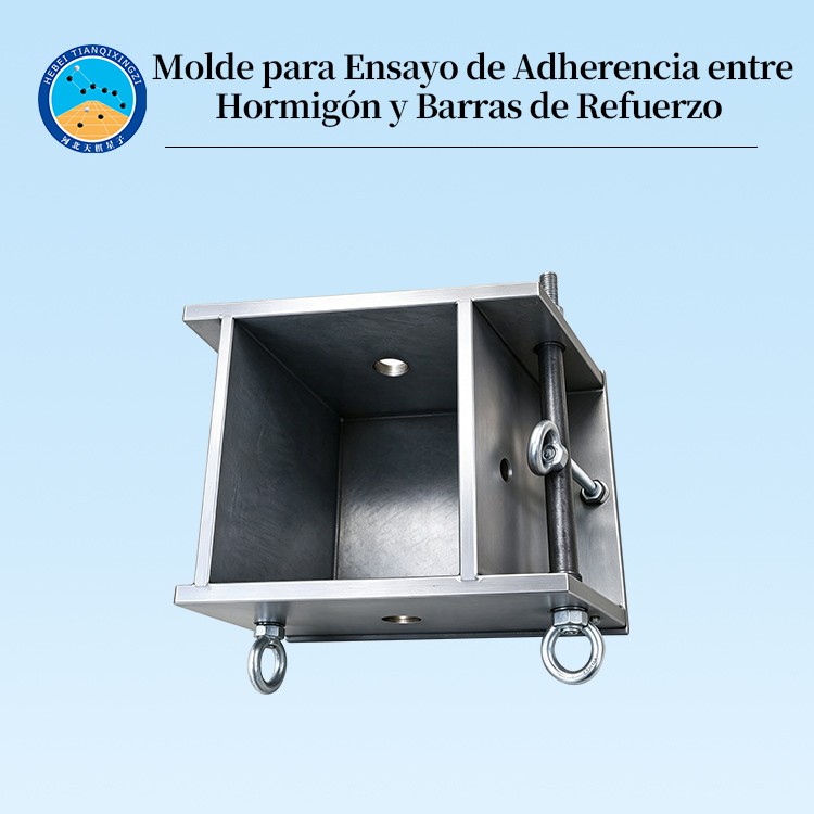 Molde para Ensayo de Adherencia entre Hormigón y Barras de Refuerzo