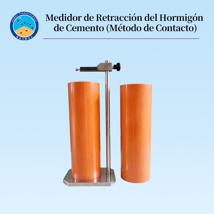 Medidor de Retracción del Hormigón de Cemento (Método de Contacto)